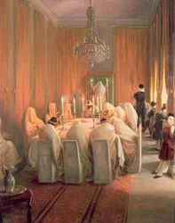 A família Rothschild em oração